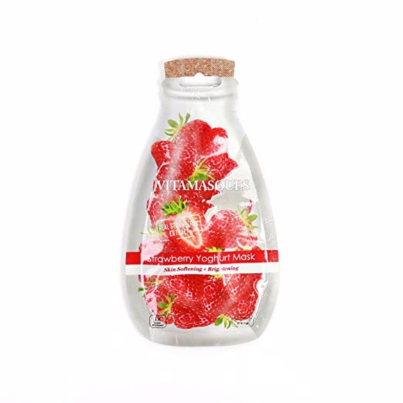 VITAMASQUES | Strawberry Yogurt Mask (Pack of 5) - Picture 1 of 5